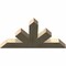 Ekena Millwork Saratoga Rough Sawn Timber Gable Bracket, Douglas Fir, 48"W x 26"H x 4"D x 6"F, 13/12 Pitch GBW048X26X0406SAR00RDF - alternate 2